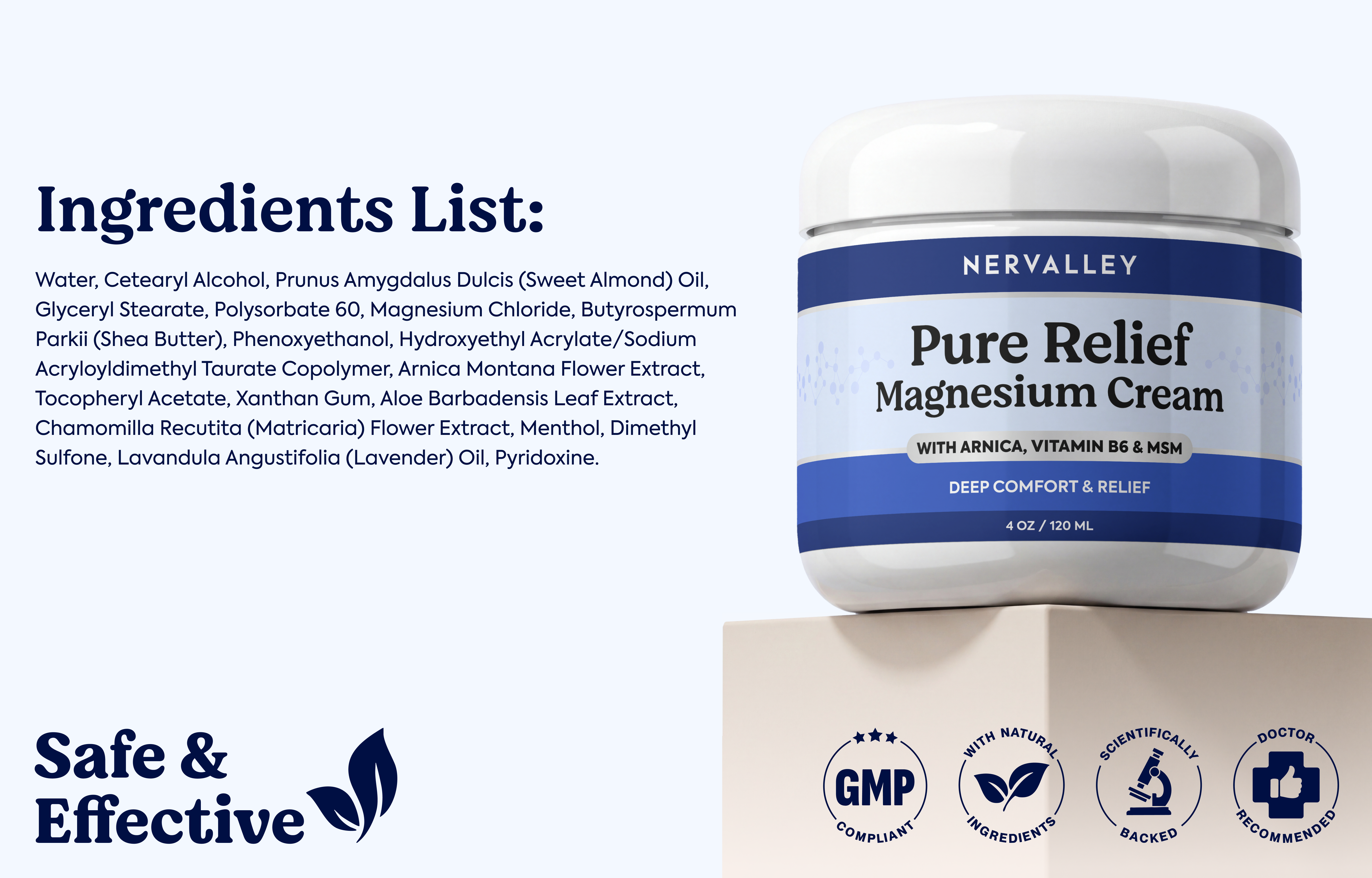 Pure Relief  Magnesium Cream